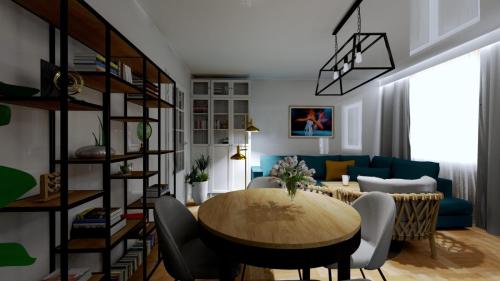 salon ikea_12+ regał loft_5